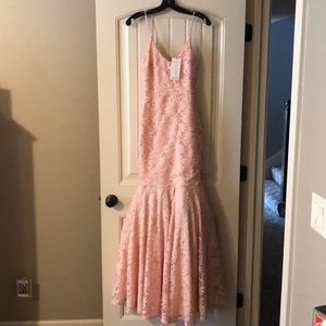 ASOS (Club L London) Size 4 Tall Blush Pink Dress